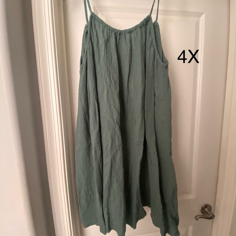 SHEIN Green Maxi Dress